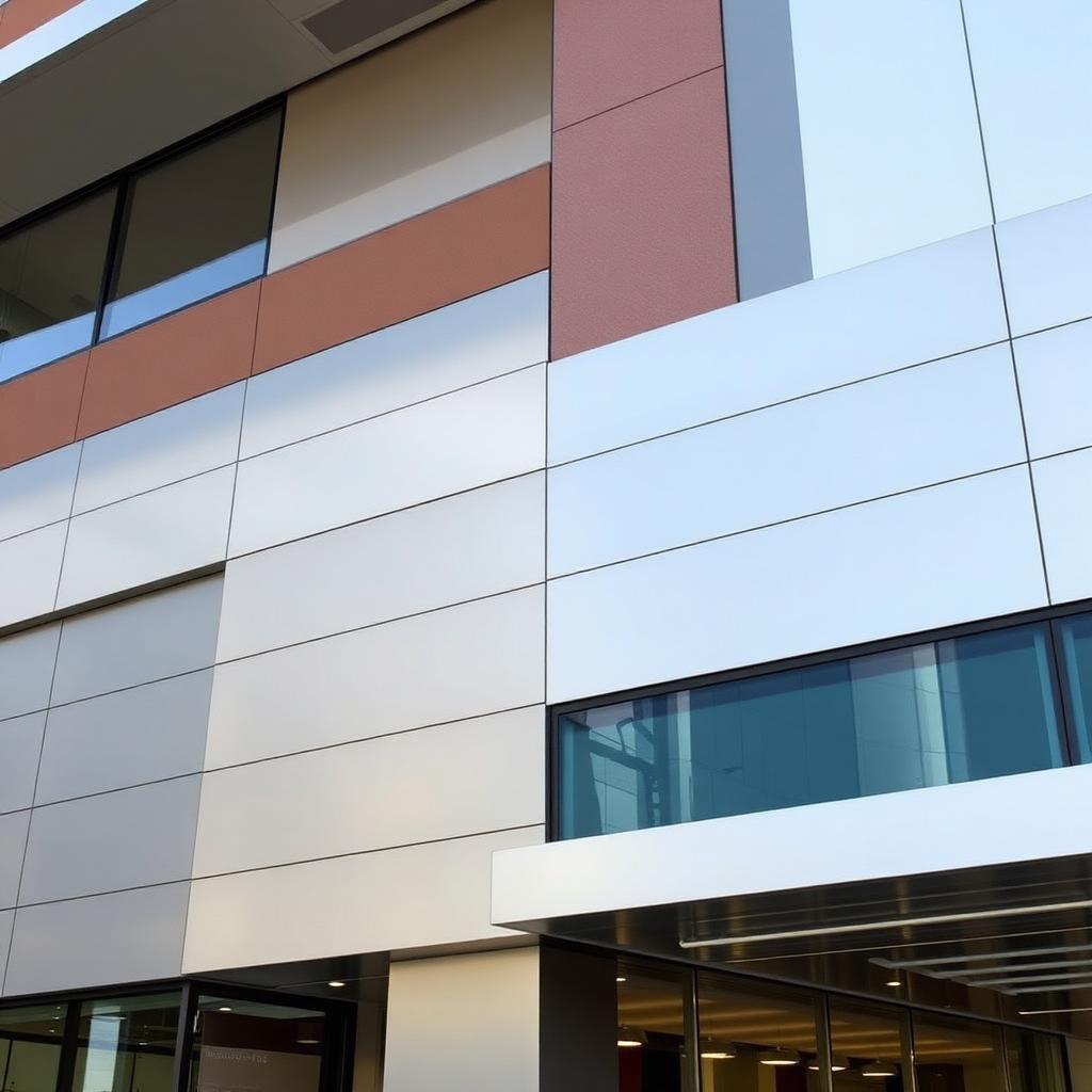 Finition extérieure commerciale